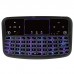 A36 Wireless Mini Air Mouse Flat Touch Pad Colorful Backlight Keyboard