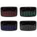 A36 Wireless Mini Air Mouse Flat Touch Pad Colorful Backlight Keyboard