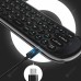 Wechip H6 Smart Remote Control Air Mouse Keyboard Mini Portable Keyboard and Mouse All-in-One