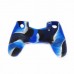 Camouflage Silicone Rubber Skin Grip Cover Case for PlayStation 4 PS4 Controlle