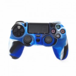 Camouflage Silicone Rubber Skin Grip Cover Case for PlayStation 4 PS4 Controlle