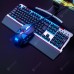 001-K50 Water-tubing Luminescence Machinery Game Keyboard