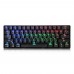 DK61 BT4.0 Wired Dual-mode Mechanical Keyboard 61 Keys RGB Light for Windows / Mac OS / Android