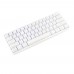 DK61 Desktop Wired Wireless Blue Switch 61 Keys Keyboard RGB Backlight for Home Game Office