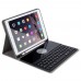 RK701A Bluetooth Keyboard Case Cover with Wireless Charging Function for iPad 9.7-inch