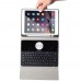 RK701A Bluetooth Keyboard Case Cover with Wireless Charging Function for iPad 9.7-inch