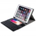 RK701A Bluetooth Keyboard Case Cover with Wireless Charging Function for iPad 9.7-inch