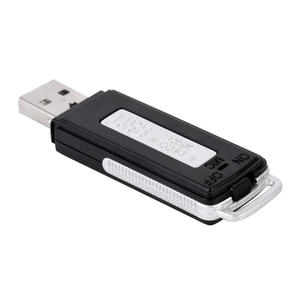 The Classic Mini USB Flash Pen 8 Gb USB 70 Hours of Tape Recorder- Black 1+8GB