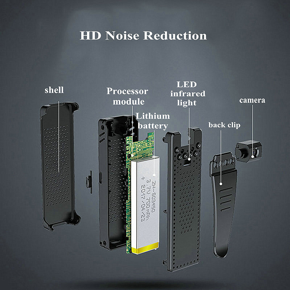 Hd 1080 P TV Camera Movement Vehicle Traveling Data Recorder Voice Recorder