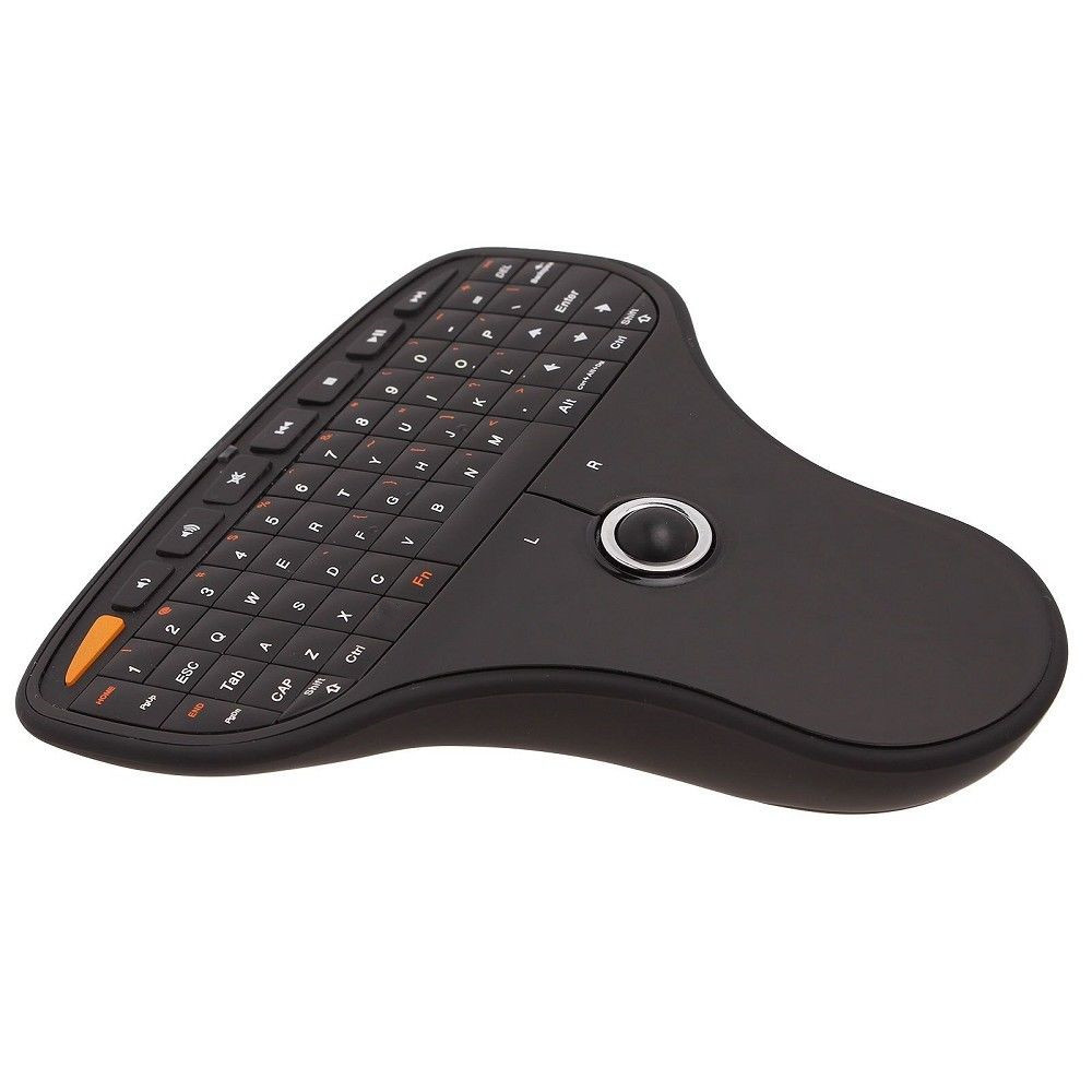 Flying Squirrels and Gyroscope Wireless 2.4G Wireless Remote Control 3D Mouse- Black