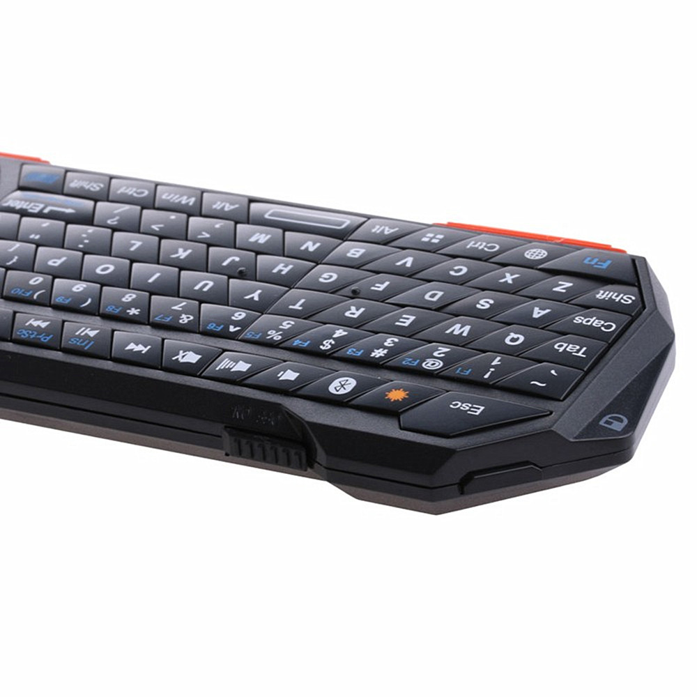 Wireless Bluetooth Air Flying Squirrels Backlight Touch The Mini Game Keyboard- Black